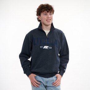 UCLA Bruins Bear 1/4 Zip Sweatshirt
